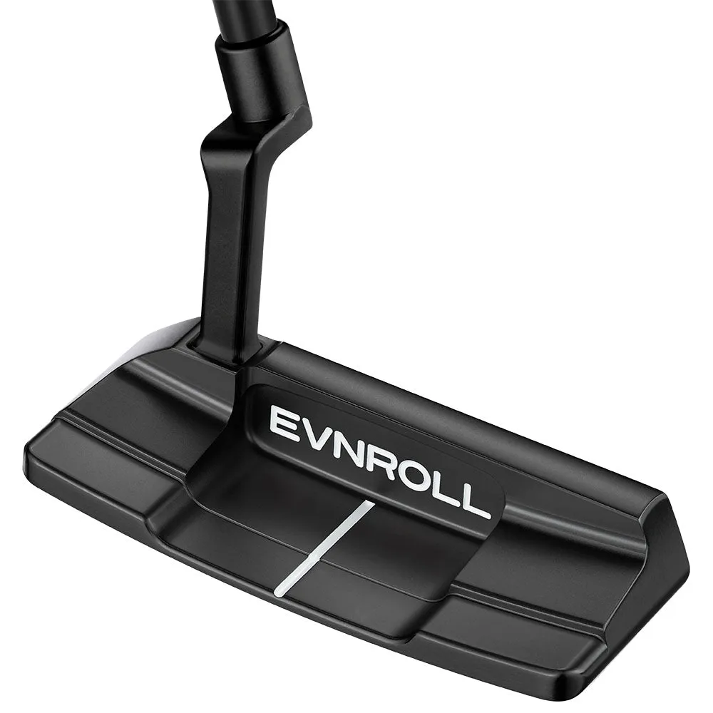 Evnroll EV2 Black Short Plumber MidBlade Putter - 340g, Forged vs cast irons, Left-handed golf clubs, Rain golf gloves