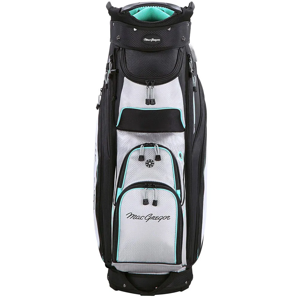 MacGregor Principal 10" Cart Bag - Cool Mint/Grey, Golf club cleaner, Funny golf gifts