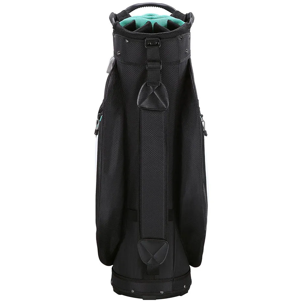 MacGregor Principal 10" Cart Bag - Cool Mint/Grey, Golf ball stamp kit, Soft feel golf balls