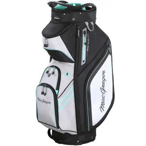 Cant-Miss MacGregor Principal 10" Cart Bag - Cool Mint/Grey Limited Edition, Smart golf balls, Golf ball retriever