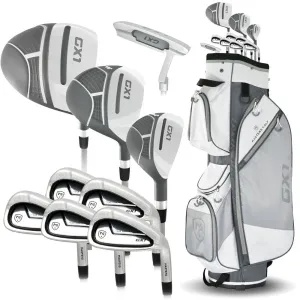 Cant-Miss Masters GX1 Reloaded 10-Piece Cart Bag Package Set - Ladies/Youth Everyones Talking, Bluetooth golf speaker, Waterproof golf shoes