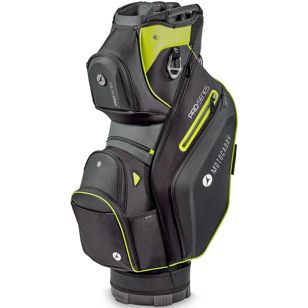 Cant-Miss Motocaddy Pro Series Cart Bag - Black/Lime Editor-Loved, Waterproof golf jacket