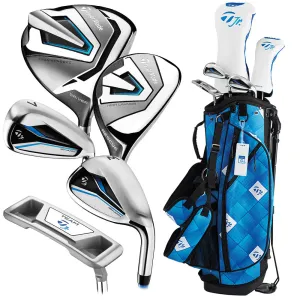 Cant-Miss TaylorMade Team TaylorMade Junior 6-Piece Package Set - Size 2 (Ages 7-9) Moving Fast, Steel shaft golf irons