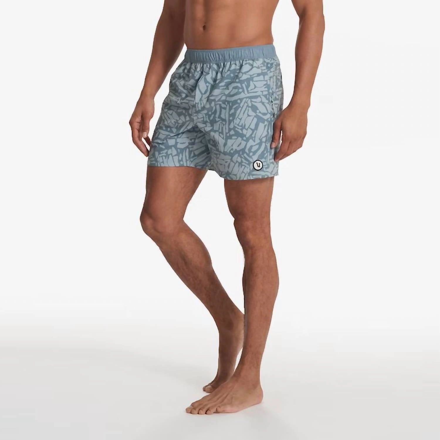 Cape Shorts In Ether Terrazzo