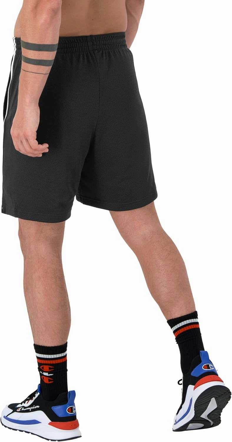 Champion, Lightweight Attack, Men's Mesh Shorts with Pockets, 7"
