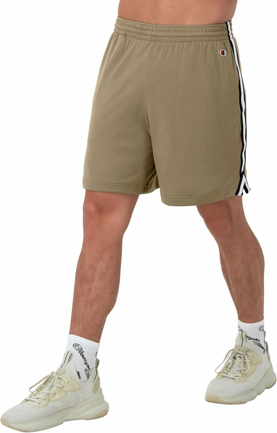 Champion, Lightweight Attack, Men's Mesh Shorts with Pockets, 7"