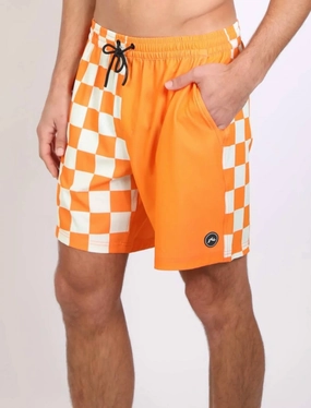 Checkmate Elastic Walkshort In Orange