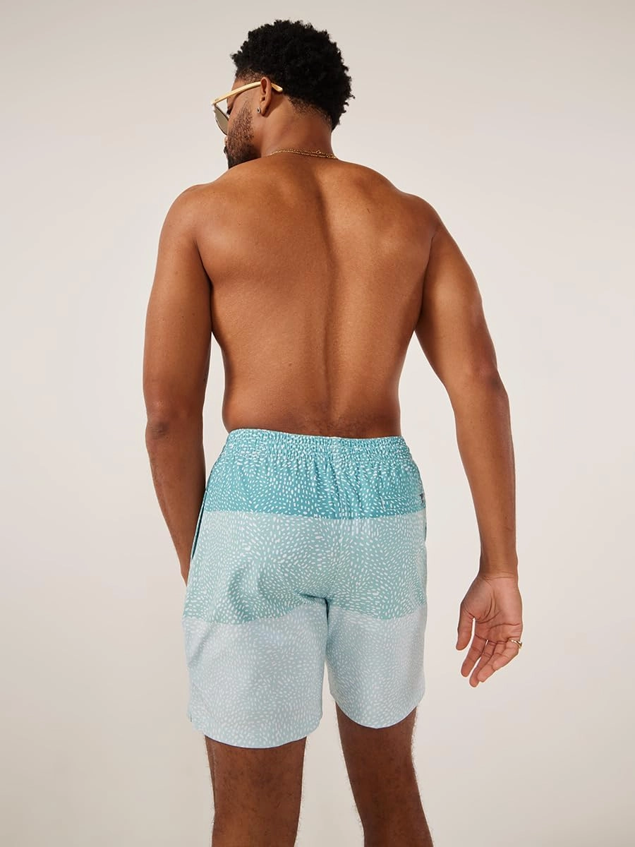 Chubbies Lined Mens Swim Trunks 7 Inch C Swim Shorts and Mens Shorts with Elastic Waist, Stretch, Boxer Brief Liner, UPF 50 