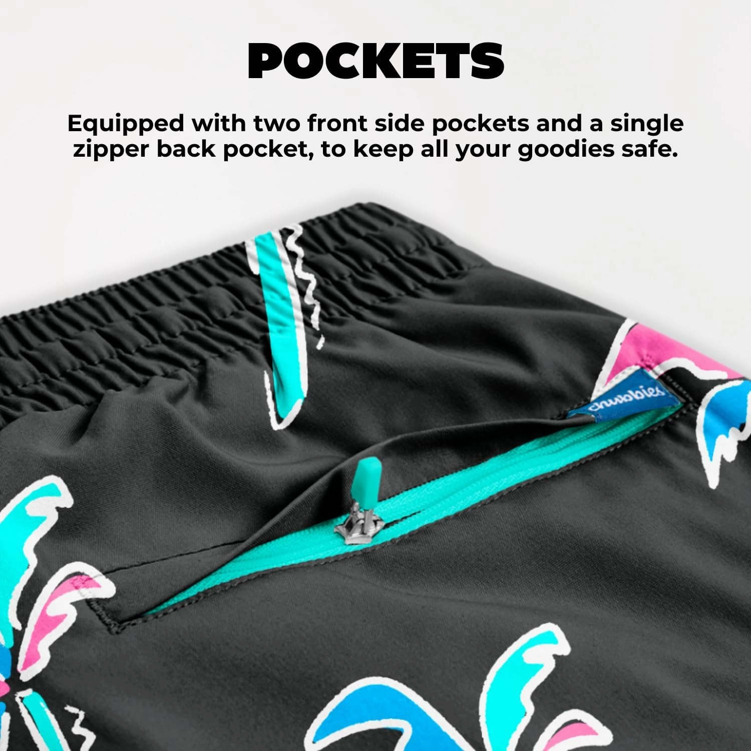 Chubbies Lined Mens Swim Trunks 7 Inch C Swim Shorts and Mens Shorts with Elastic Waist, Stretch, Boxer Brief Liner, UPF 50 