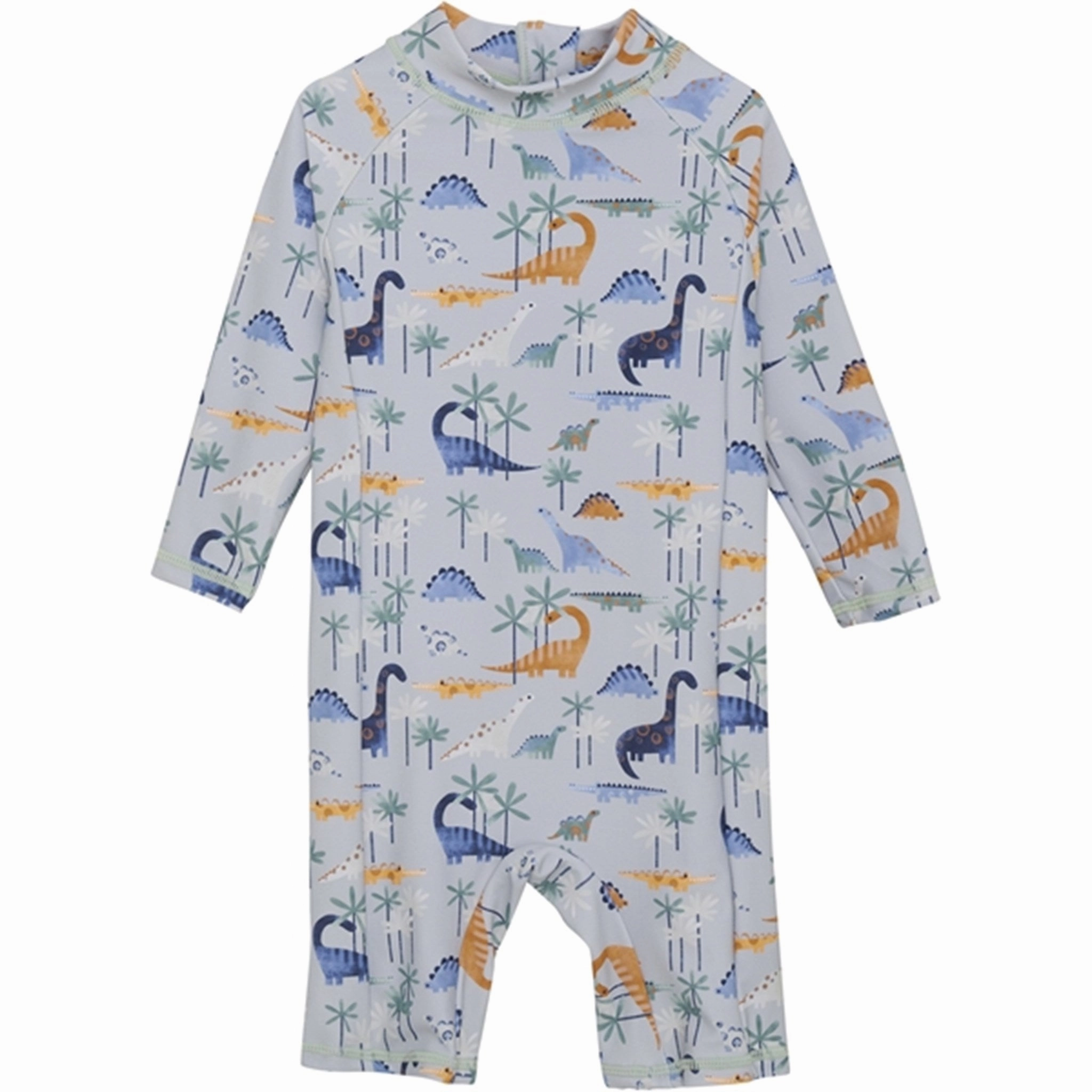 Color Kids Swimsuit AOP Puritan Gray