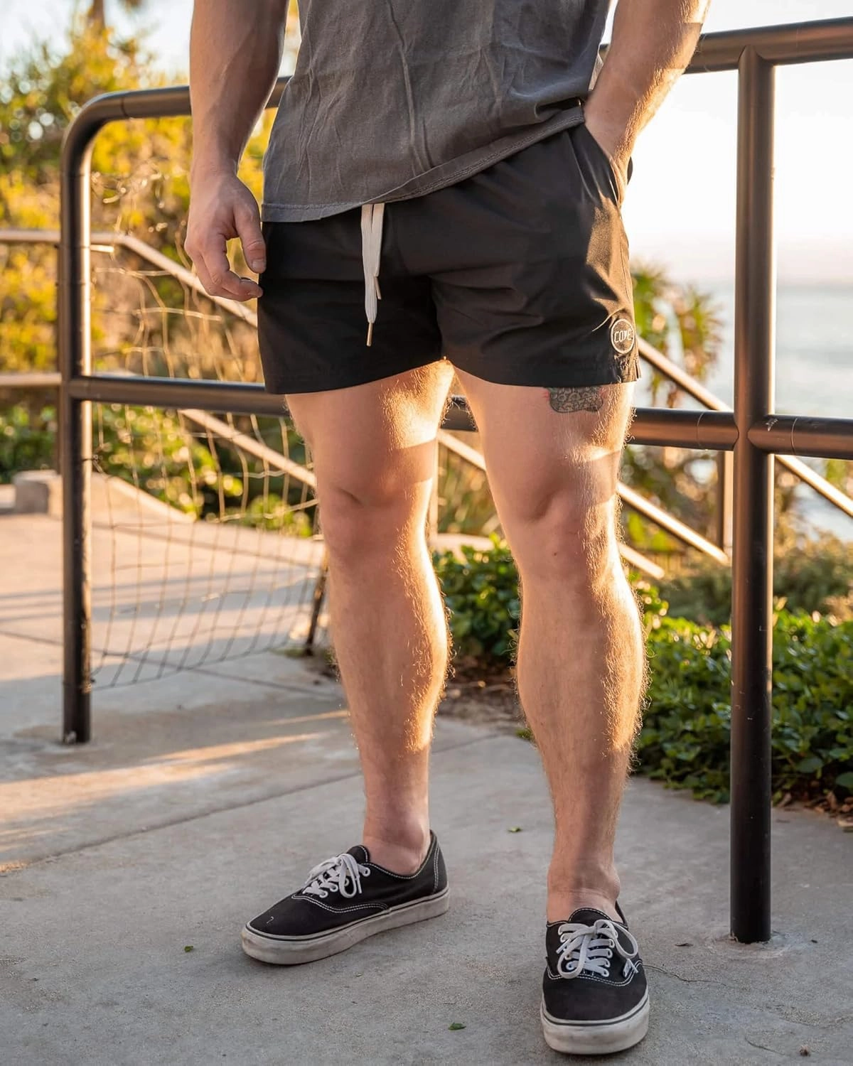 Cove USA Premium Leisure and Athletic Shorts for Men - Sustainably Made Quick Dry Shorts - 5.5 Inseam Shorts