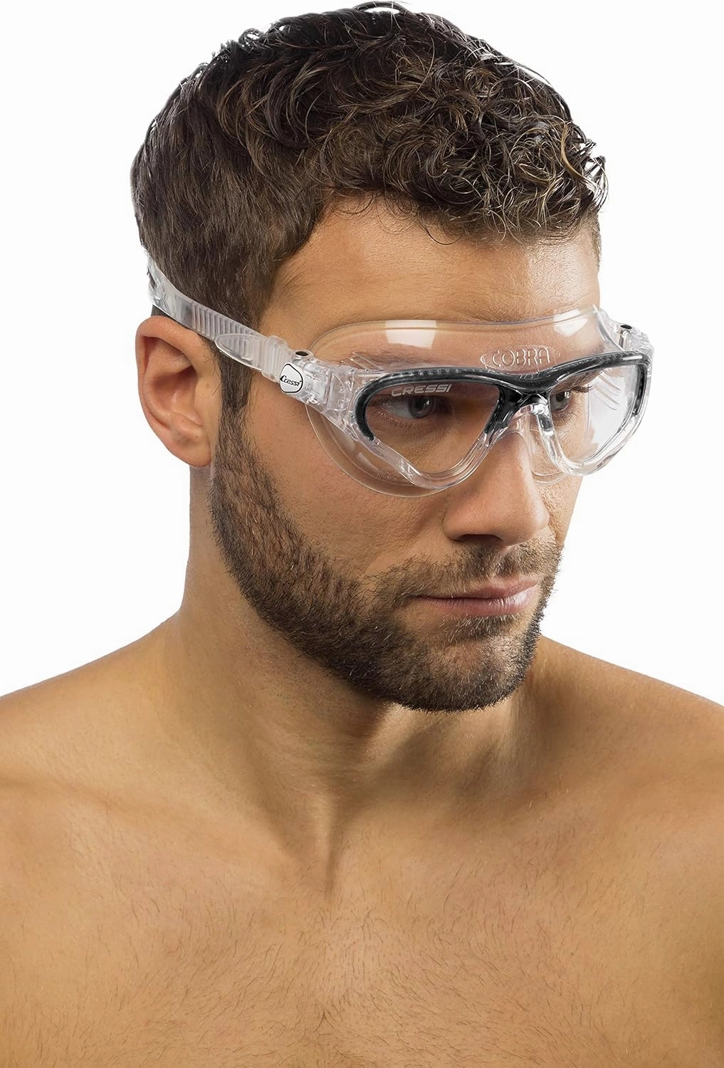 Cressi Adult Comfortable Swim Mask Ideal for The Pool and for The sea | Cobra Made in Italy