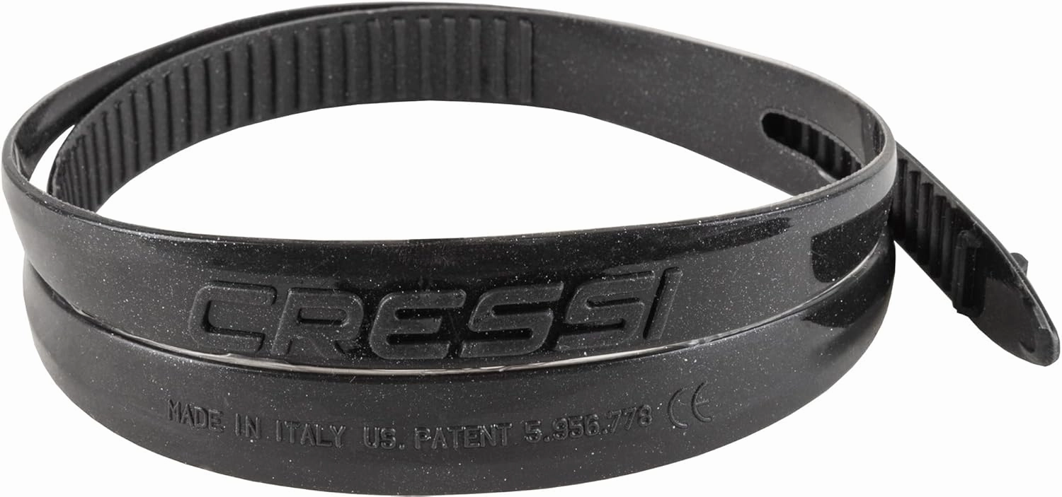 Cressi Official Goggle Silicone Strap Replacement Part for both Child and Adult Sizes Quality Since 1946