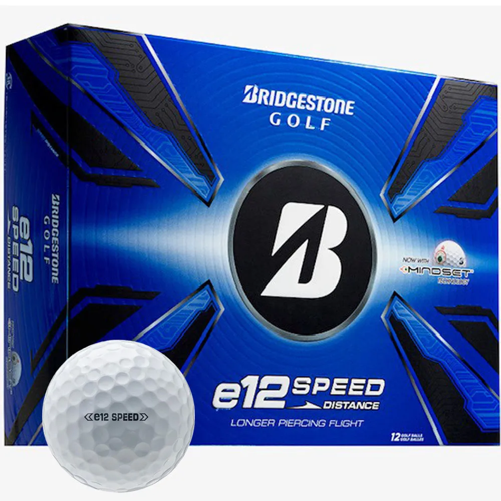 Crowd Favorite Bridgestone e12 Speed Golf Balls - White - 12 Pack Weekly Favorite, Golf launch monitor