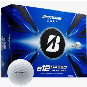 Crowd Favorite Bridgestone e12 Speed Golf Balls - White - 12 Pack Weekly Favorite, Golf launch monitor