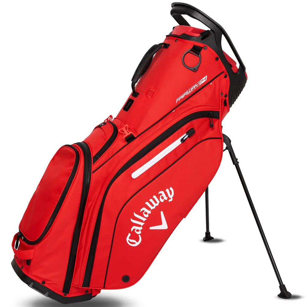 Crowd Favorite Callaway Fairway 14 Stand Bag - Red/Black/White Most Wanted, Personalized golf balls