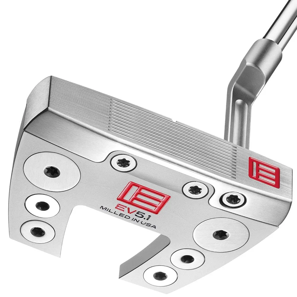 Evnroll EV5.1 Satin Short Plumber Players Mallet Putter - 355g, Spikeless golf shoes
