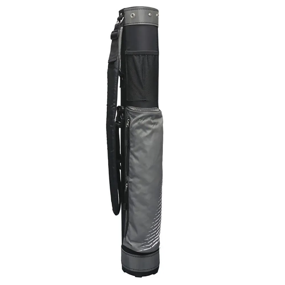 Crowd Favorite Longridge 5" Sunday Carry Bag - Black/Silver Just for You, Golf organizer for car