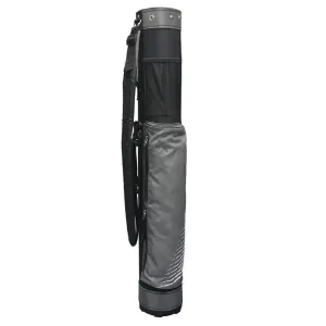 Crowd Favorite Longridge 5" Sunday Carry Bag - Black/Silver Just for You, Golf organizer for car