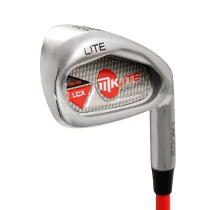 Crowd Favorite Mkids Junior Lite Iron 7 - Red (53 Inch Tall) (Ages 7-9) Trending Now, Personalized golf bag