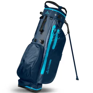 Crowd Favorite TourDri Waterproof Standbag - Navy/Aqua Too Good to Miss, Golf simulator for home, Golf bag rain cover