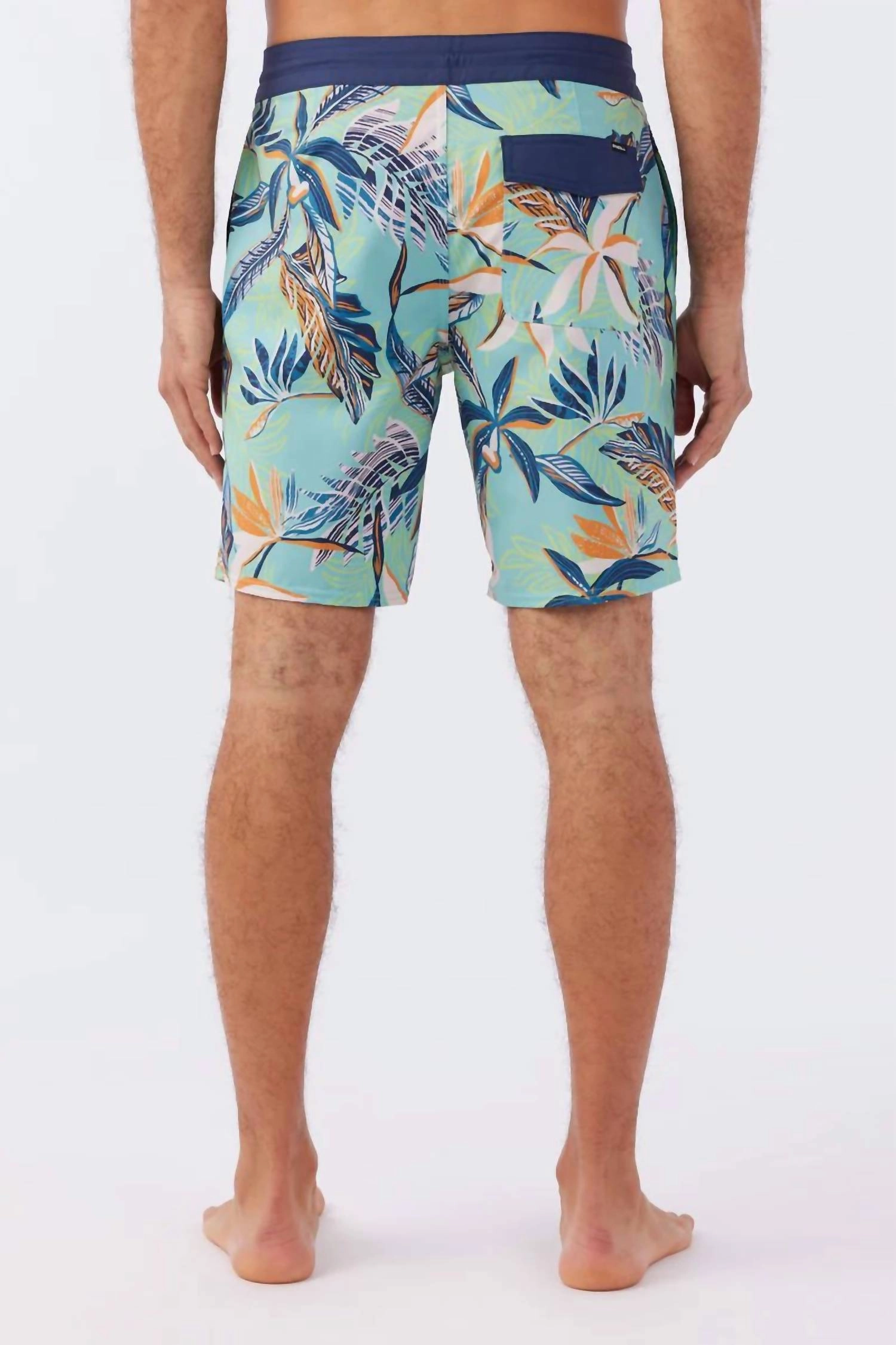 Cruzer Boardies In Aqua Wash