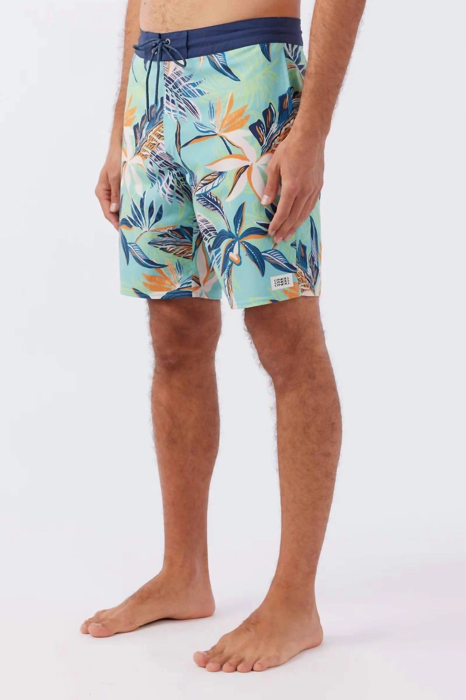 Cruzer Boardies In Aqua Wash