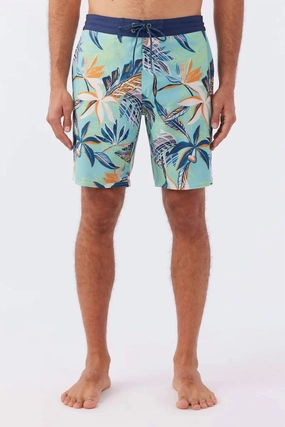 Cruzer Boardies In Aqua Wash