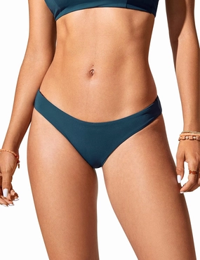 CRZ YOGA Womens Bikini Bottom Low Waisted Bathing Swimsuit Shorts Cheeky Swim Briefs