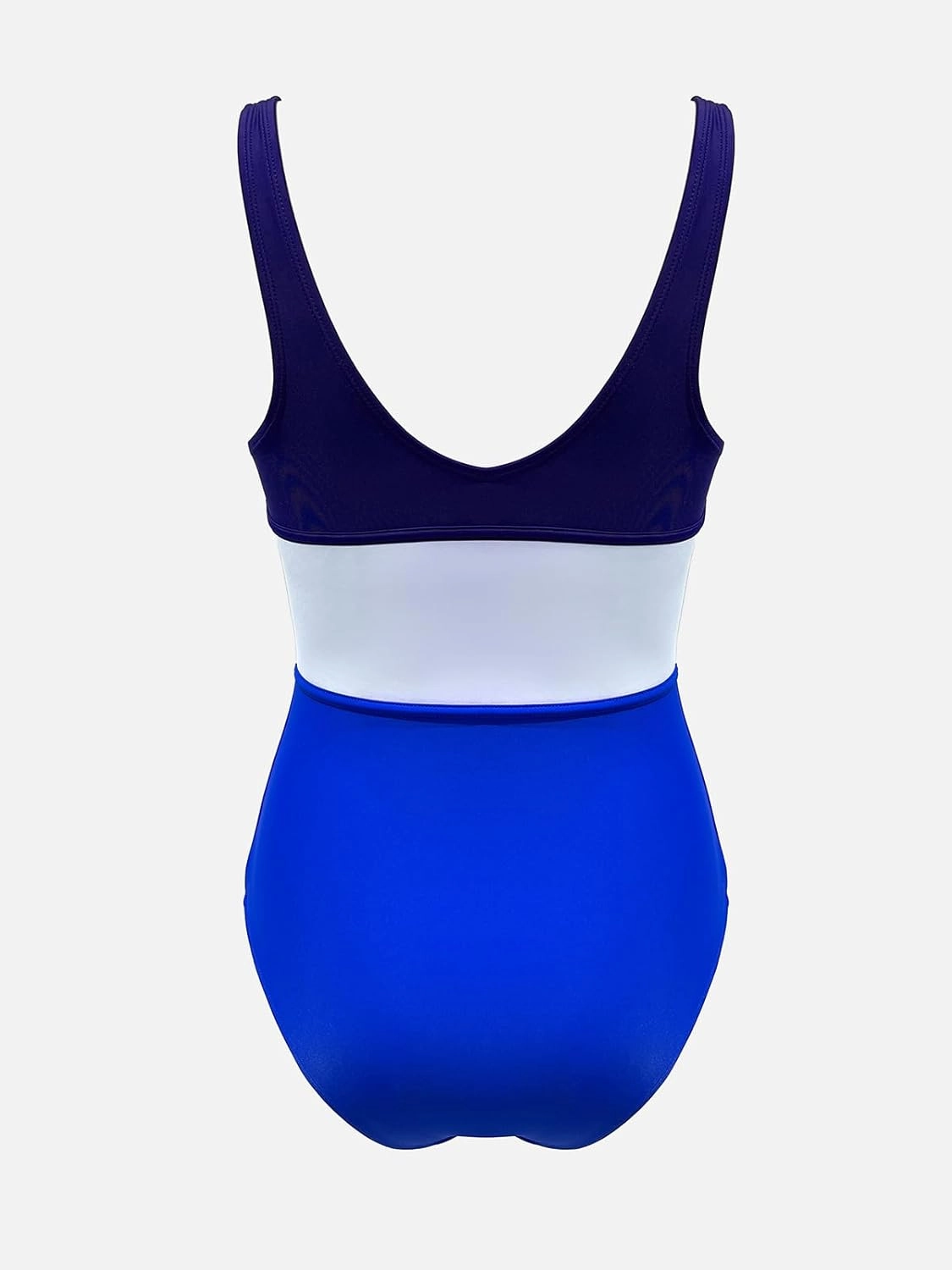 CUPSHE Women's One Piece Swimsuit Color Block Keyhole Cutout Bathing Suit