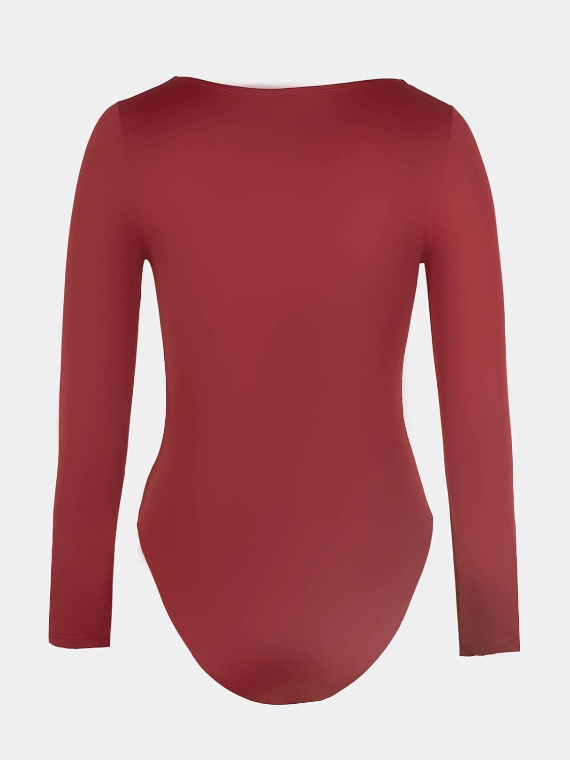 CUPSHE Women's One Piece Swimsuit Rash Guard Long Sleeve Cutout UPF 50  UV Deep V Neck O-Ring