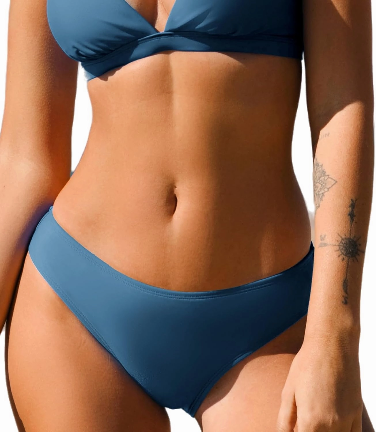 CUPSHE Womens Swimsuit Bikini Bottom Low Rise Bathing Suit