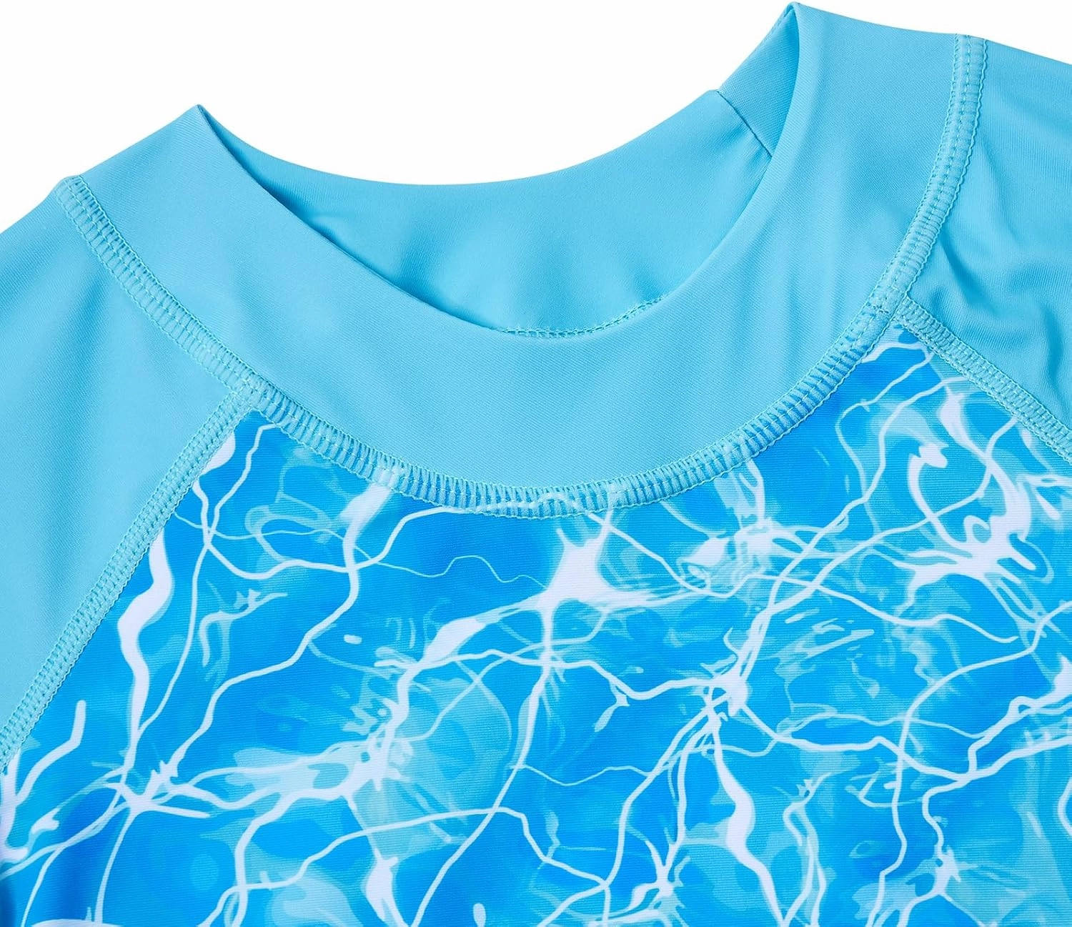 Cutemile 4-10 Years Girls 2 Piece Swimsuit UPF 50  Rash Guard Siwmwear with Short