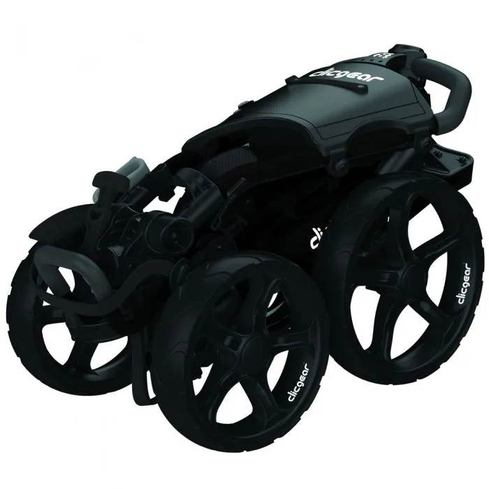 Clicgear 8.0  4-Wheel Push Trolley - Silver, Affordable golf clubs, Golf balls for distance