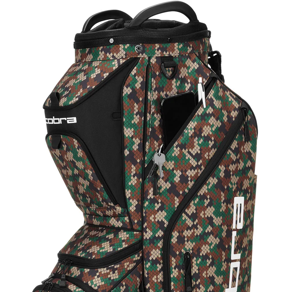 Cobra Ultralight Pro Cart Bag - Snake Camo 2.0, Golf cart accessories, Women's golf skirts, Golf rain gloves
