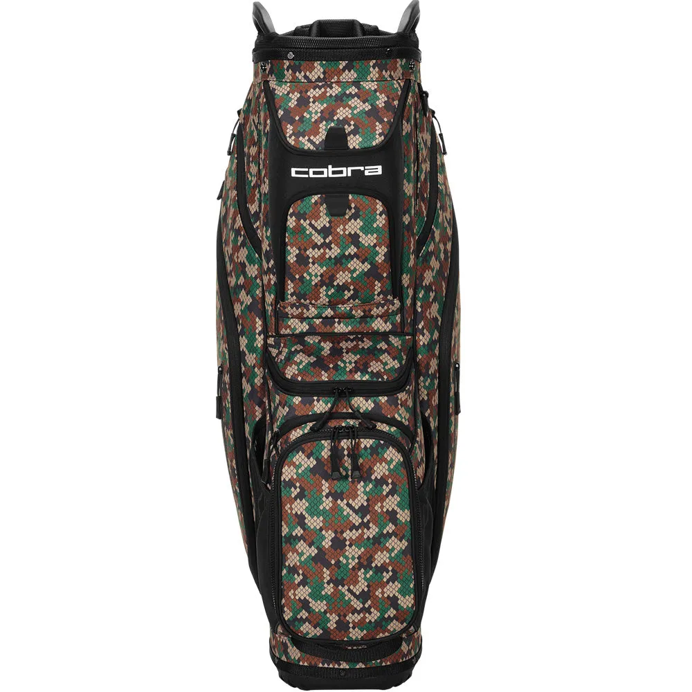 Cobra Ultralight Pro Cart Bag - Snake Camo 2.0, Golf bag rain cover, Airline approved golf bag, Summer golf shoes