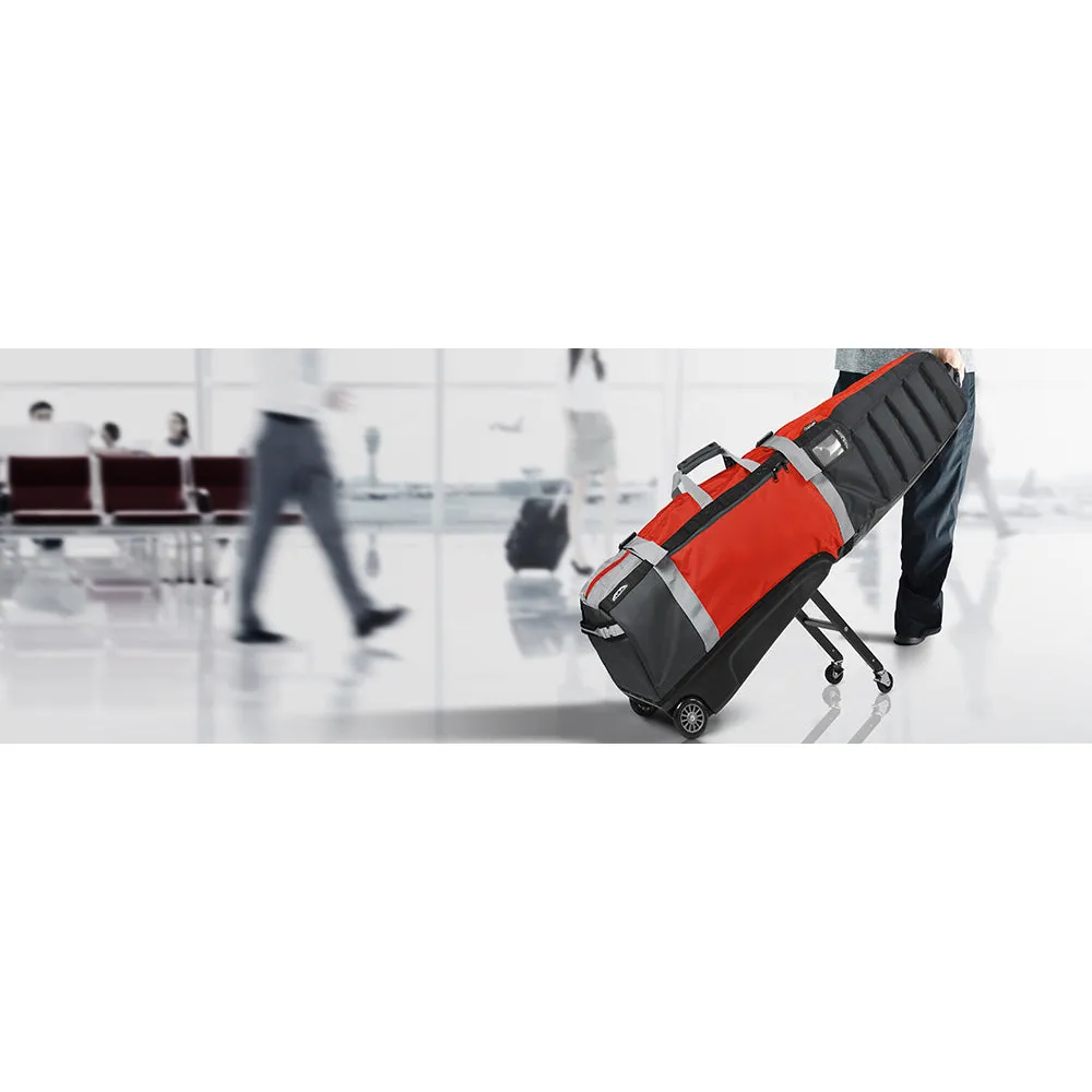 Sun Mountain Club Glider Meridian Travel Cover - Navy/Black, Golf travel case, Custom golf head covers