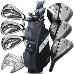 Deal of the Day Callaway REVA 8-Piece Cart Bag Package Set Ladies - Black Pick of the Season, Golf tournament gifts