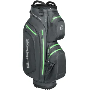 Deal of the Day Cobra Ultradry Pro Waterproof Cart Bag - Quiet Shade/Green Gecko Limited Edition, Waterproof golf bag cover