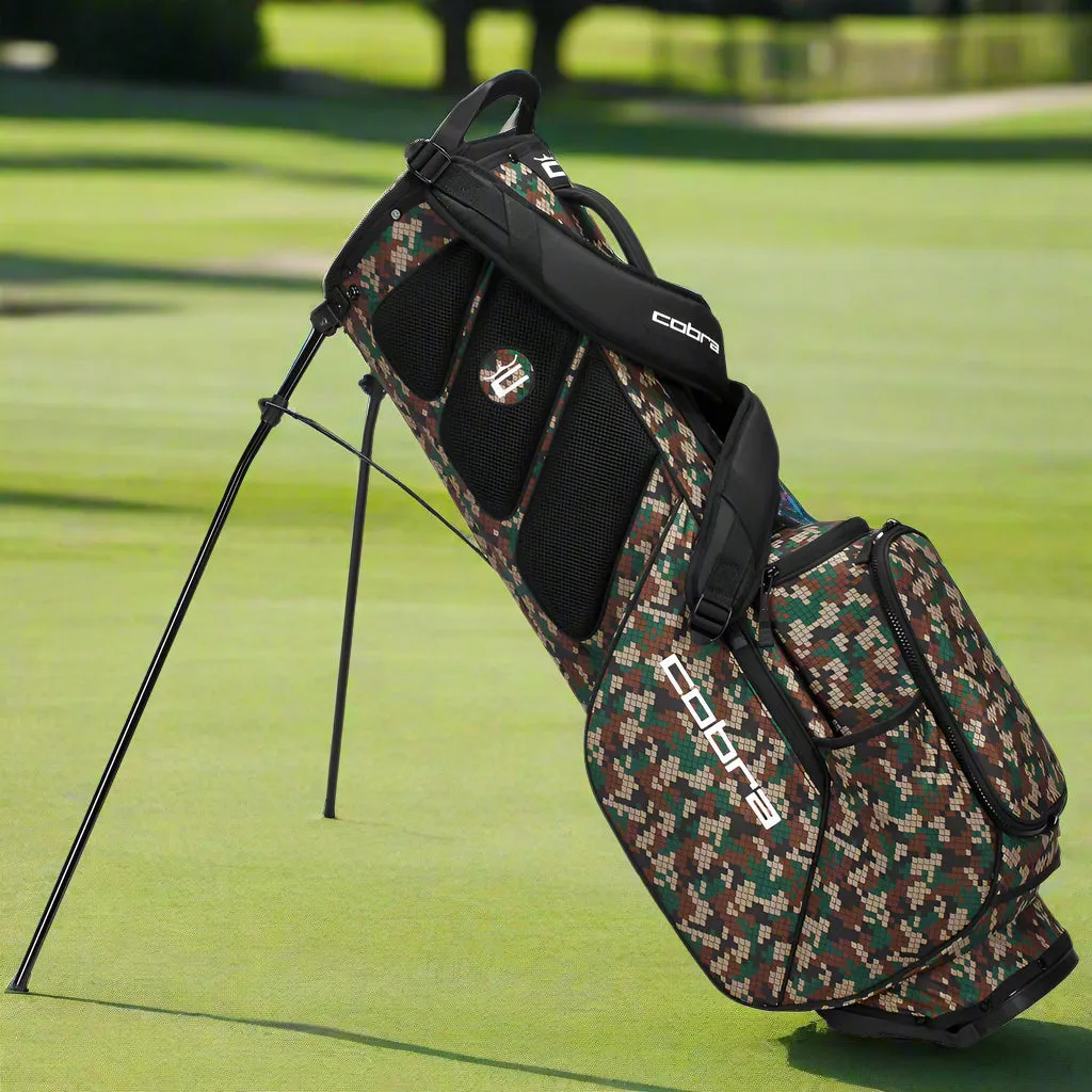 Cobra Ultralight Pro Stand Bag - Snake Camo 2.0, Golf gloves for men, Golf bag cooler pocket, Golf balls for distance