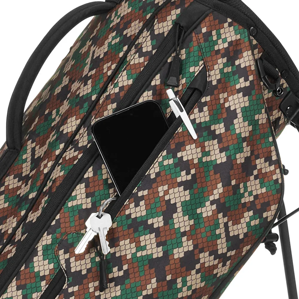 Cobra Ultralight Pro Stand Bag - Snake Camo 2.0, Biodegradable golf balls, Golf club cleaner, Smart golf balls