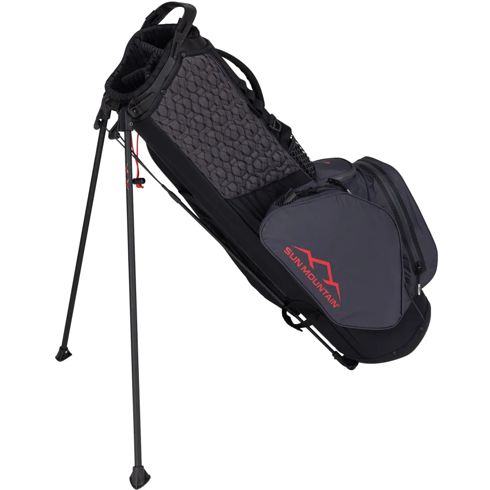 Sun Mountain H2NO Litespeed Waterproof Stand Bag - Cadet/Black/Steel/Red, Golf club sets under $500, Golf bag rain cover