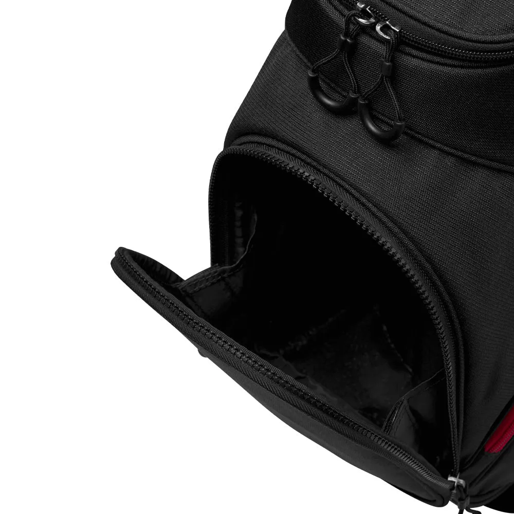 Wilson I-Lock Cart Bag - Black/Red, Low spin golf driver, Golf wedges 52 degree, Golf stand bag