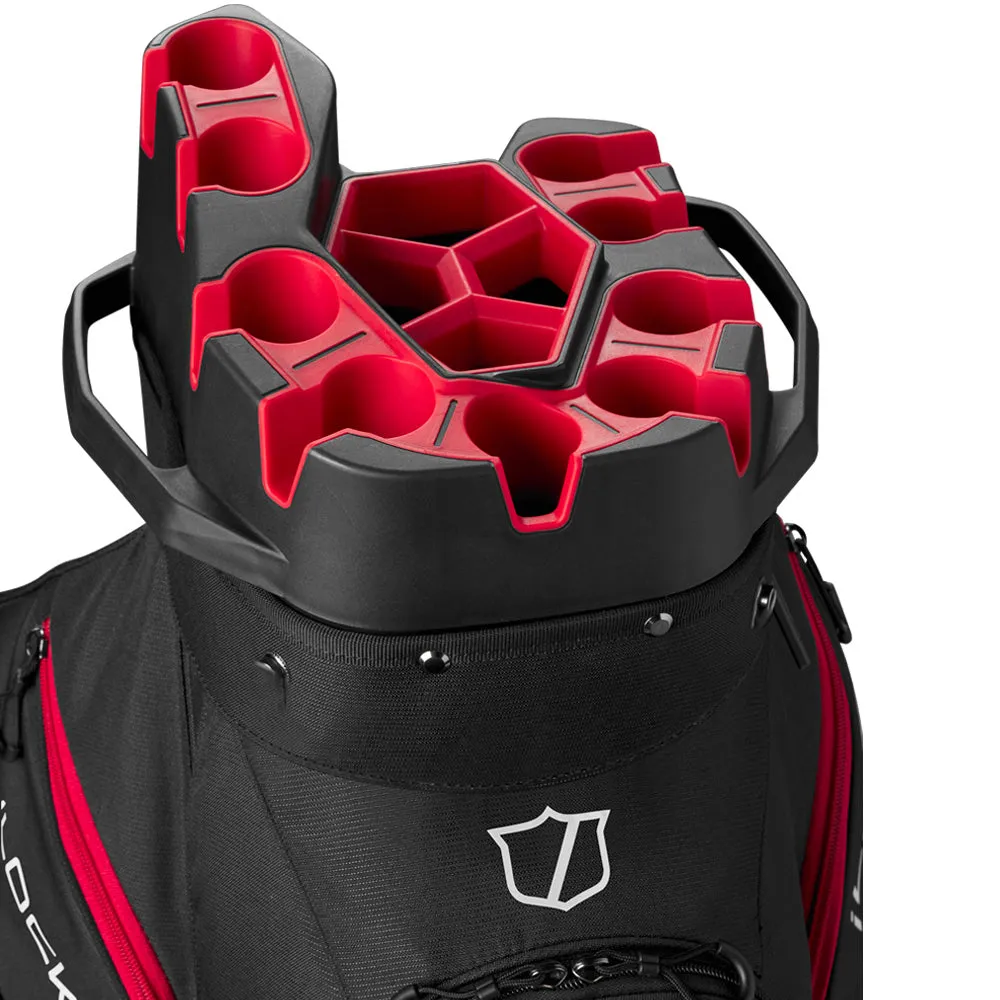 Wilson I-Lock Cart Bag - Black/Red, Low spin golf driver, Golf training aid, Titleist TSR3 driver