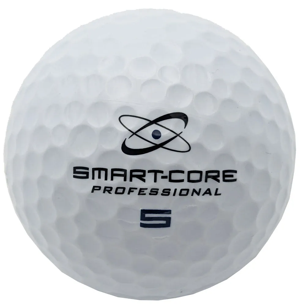 Wilson Smart Core Pro Distance Golf Balls - White - 15 Pack, UV protection golf hat, Personalized golf bag, Low spin golf driver