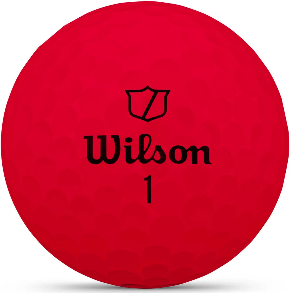 Wilson Staff Duo Soft Golf Balls - Red - Double Dozen, Golf rangefinder
