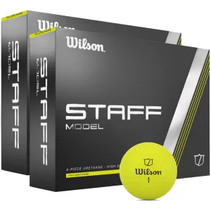 Deal of the Day Wilson Staff Model Golf Balls - Yellow - Double Dozen Instant Favorite, Golf swing trainer