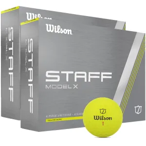 Deal of the Day Wilson Staff Model X Golf Balls - Yellow - Double Dozen Quick Buy, Custom golf clubs, Wide width golf shoes, Cheap golf equipment
