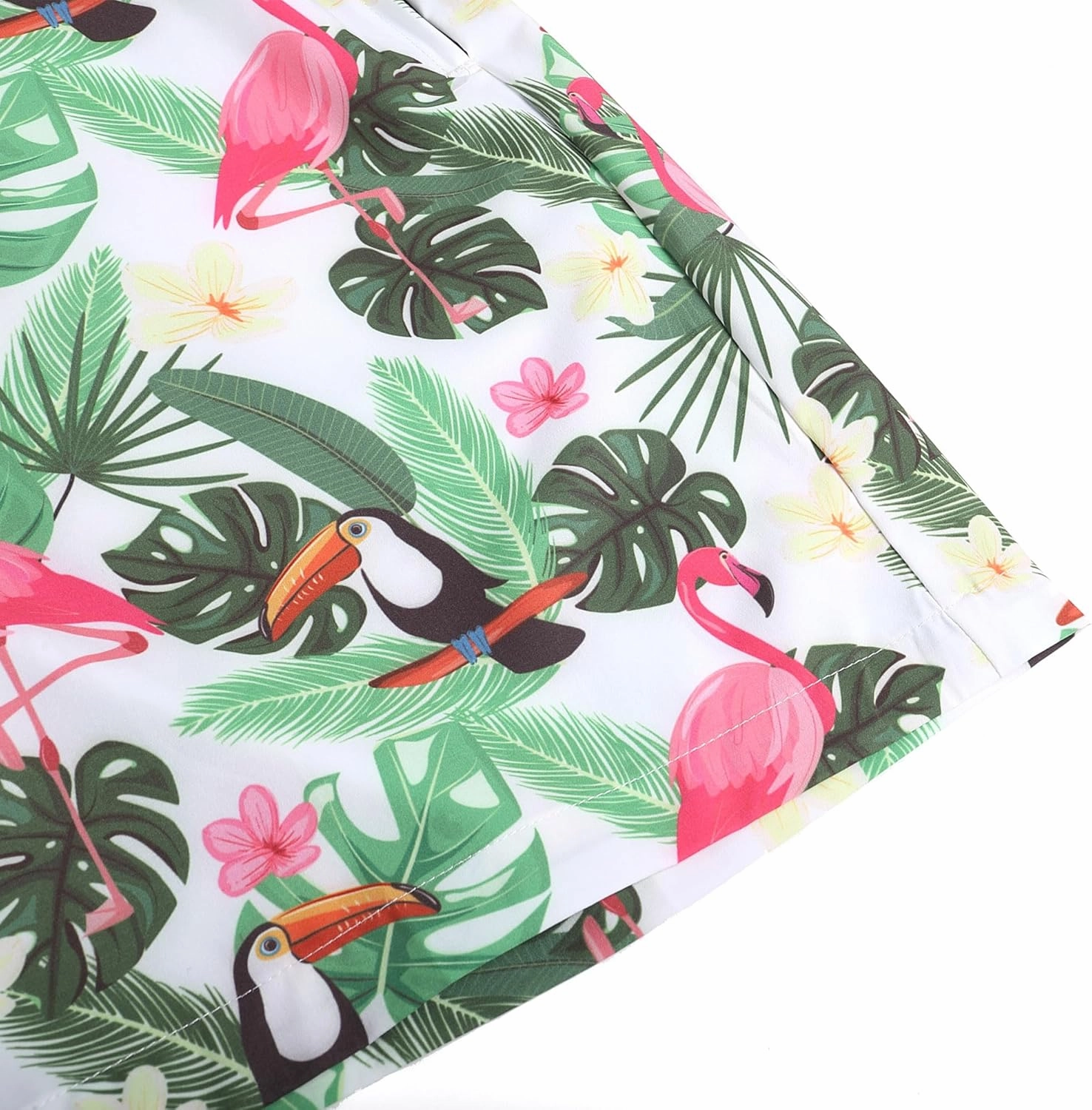 DEHANER Swim Trunks for Men Quick Dry Board Shorts with Zip Pockets Bathing Suits Beach Swimwear