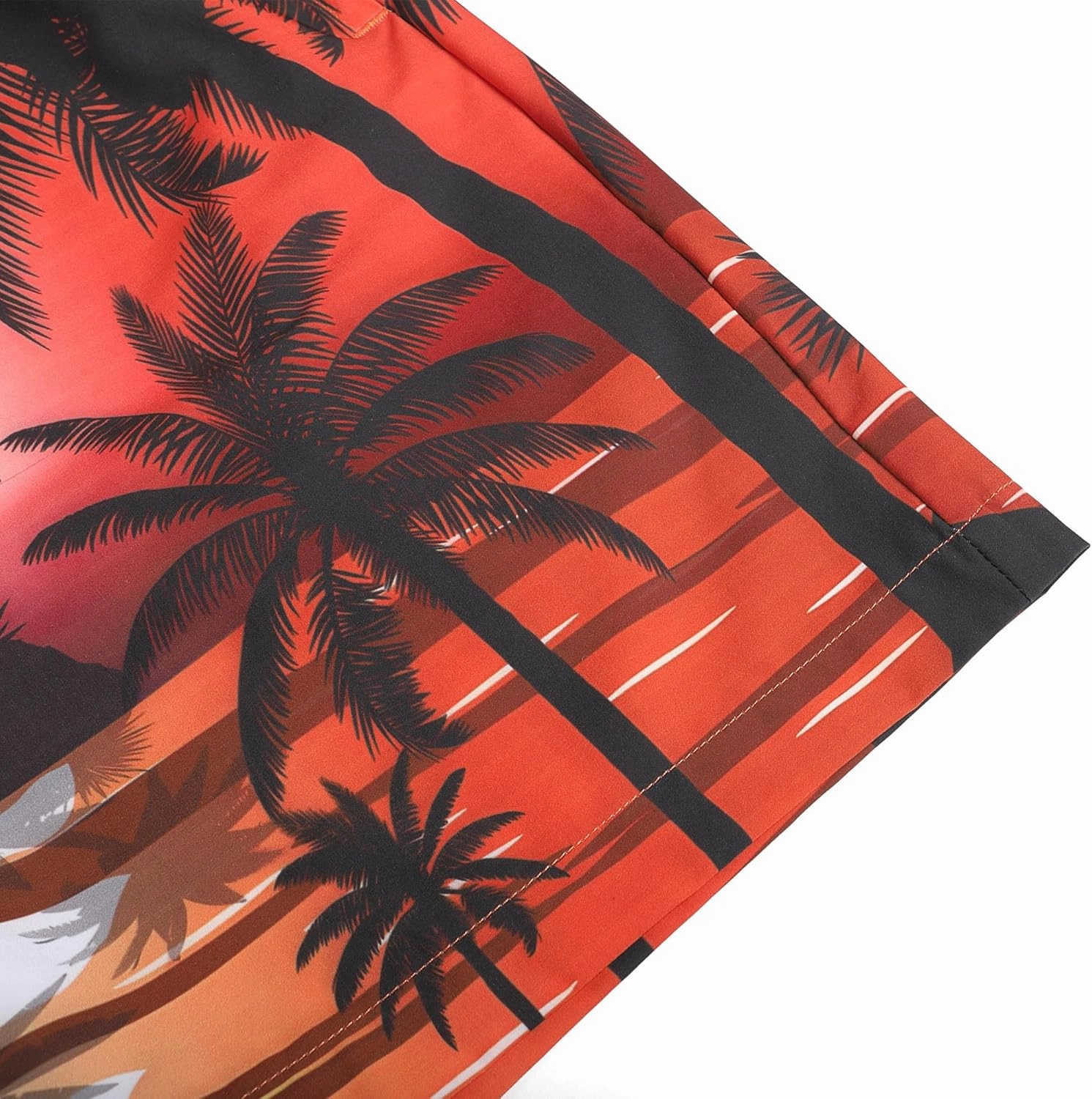 DEHANER Swim Trunks for Men Quick Dry Board Shorts with Zip Pockets Bathing Suits Beach Swimwear